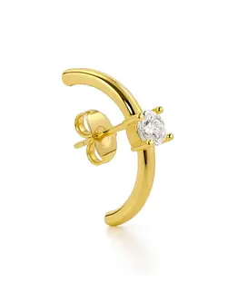 BILLION AVENUE Solit Hug Earstud Gold