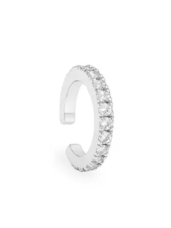BILLION AVENUE Classic Diamond Cuff Silver