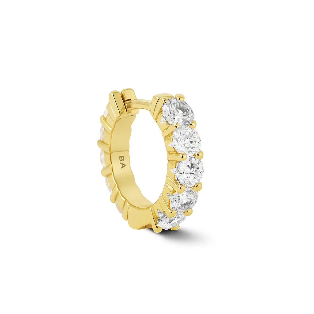 BILLION AVENUE Copy of Flat Diamond Earcuff Silver