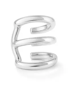 BILLION AVENUE Trio Iva Cuff Silver