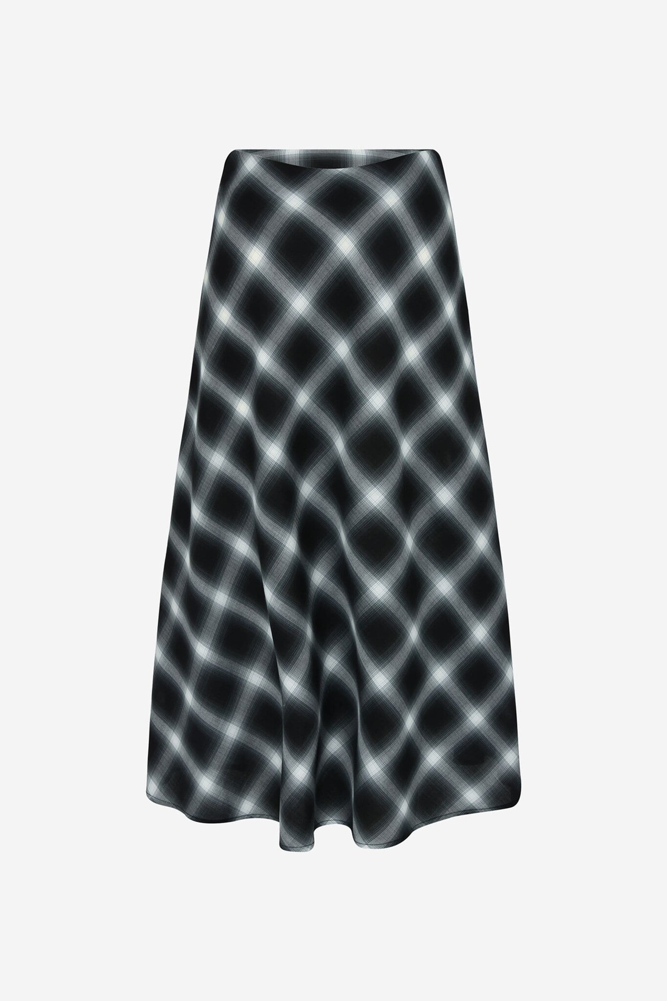 ENVII Enlin Skirt Checkered Navy Black