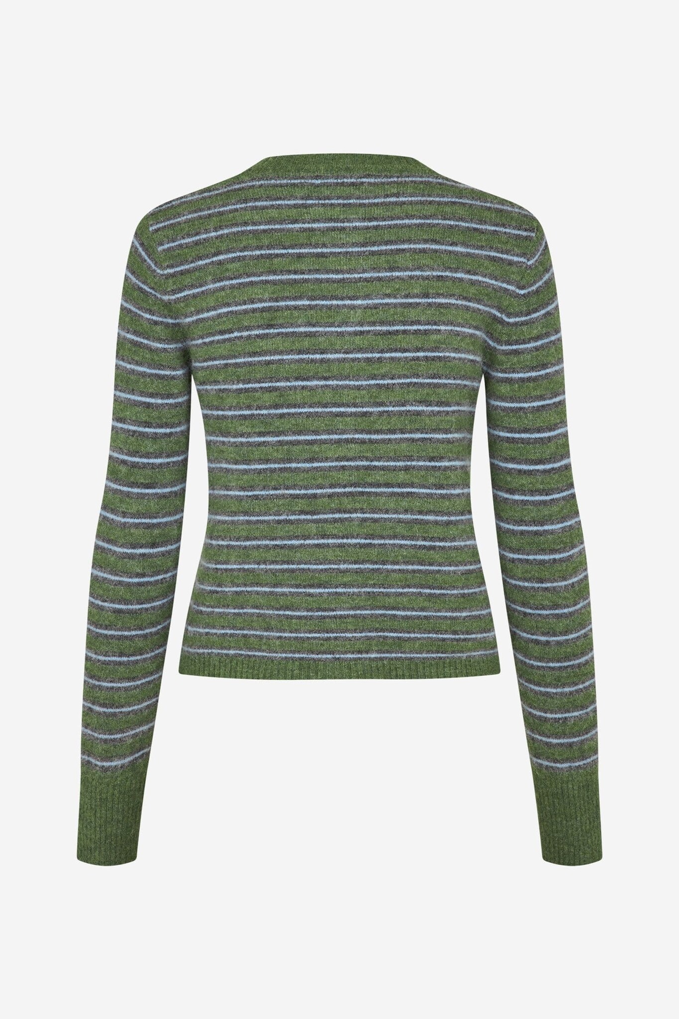 ENVII Enada LS Knit Green Stripes