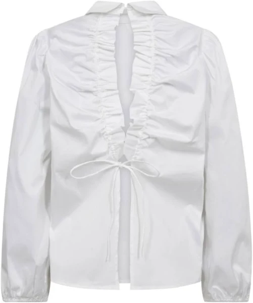 CO'COUTURE SannaCC Drawstring Blouse White