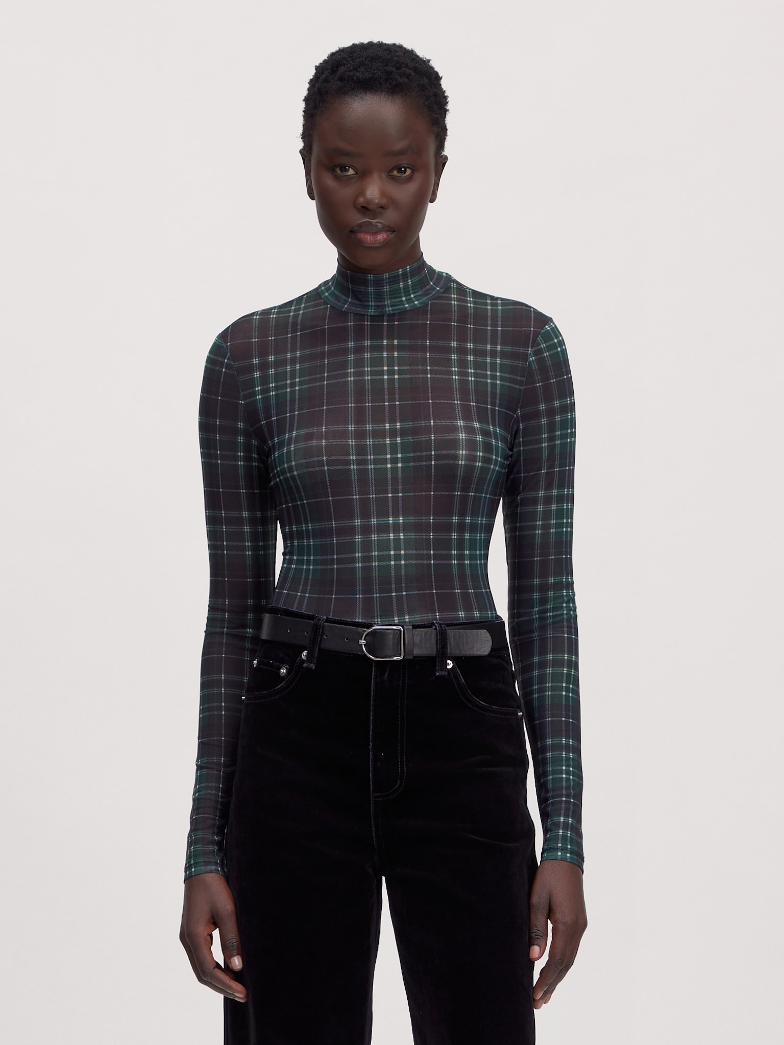 EDITED Fiore Longsleeve Pine Grove Checks