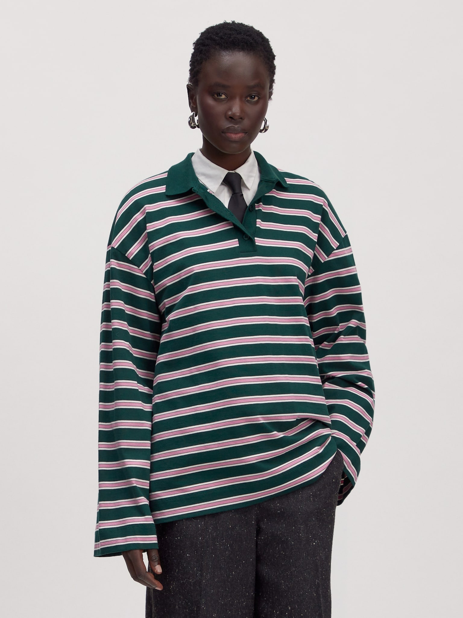 EDITED Cindy Longsleeve Pink Green