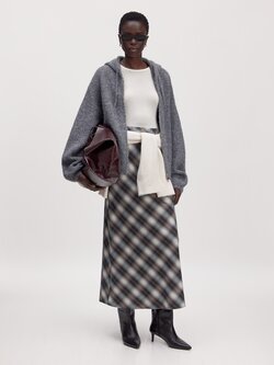 EDITED Isela Cardigan Grey Melange