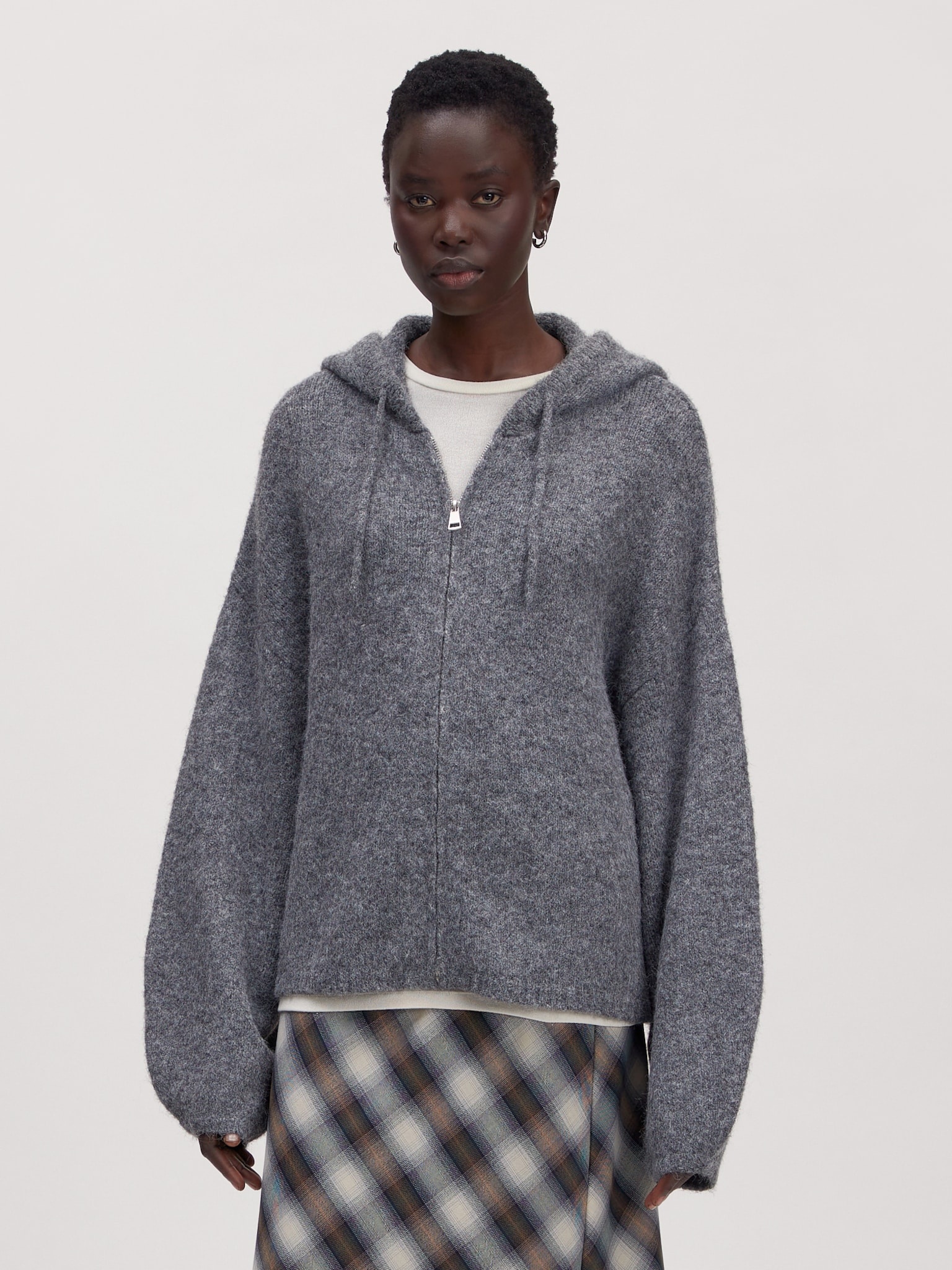 EDITED Isela Cardigan Grey Melange