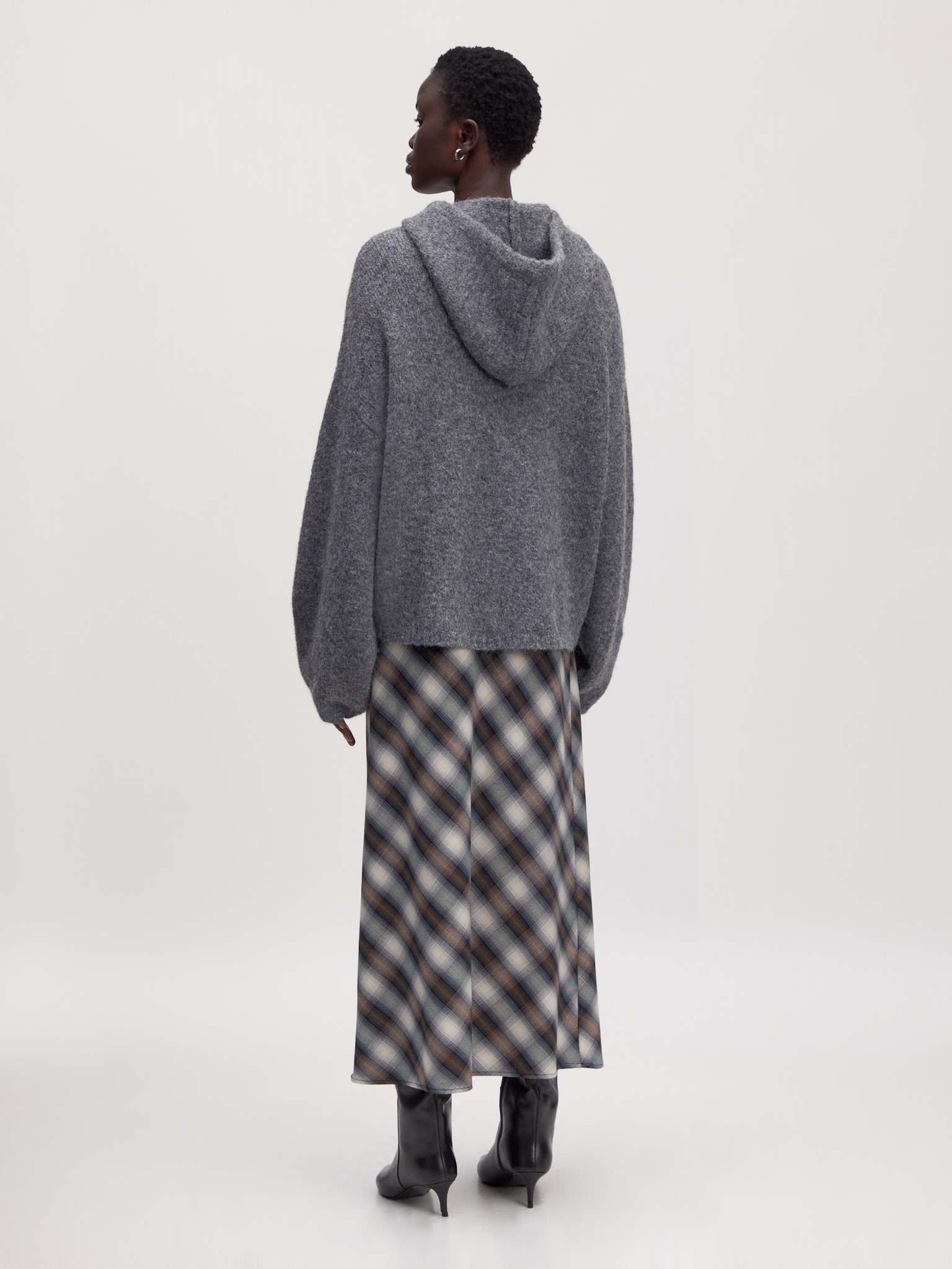 EDITED Isela Cardigan Grey Melange