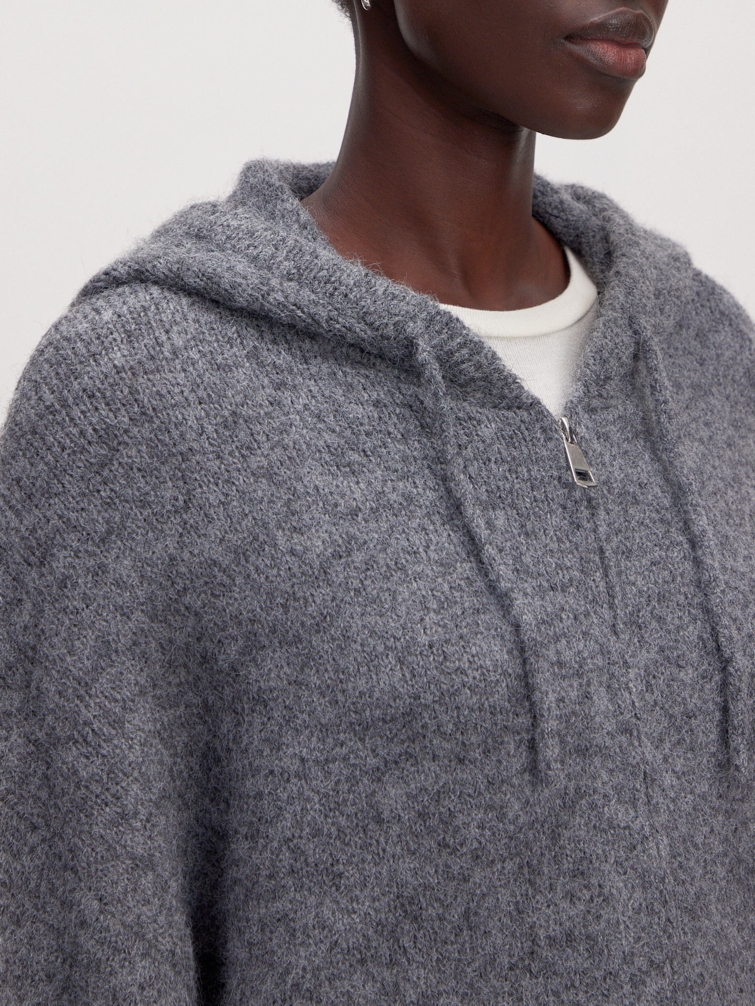 EDITED Isela Cardigan Grey Melange