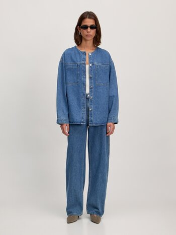 EDITED BristoL Denim Shirt - Blue