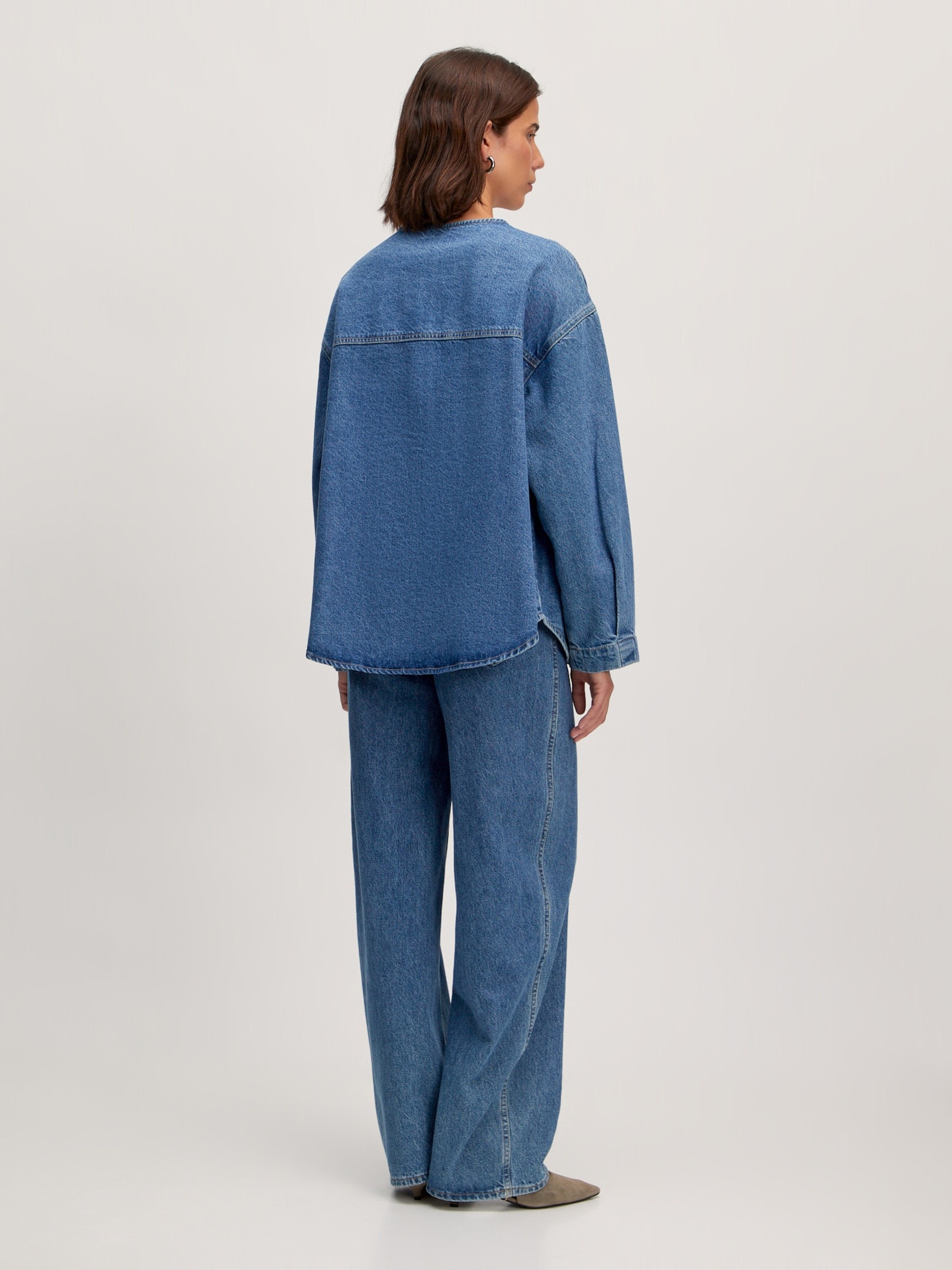 EDITED BristoL Denim Shirt - Blue