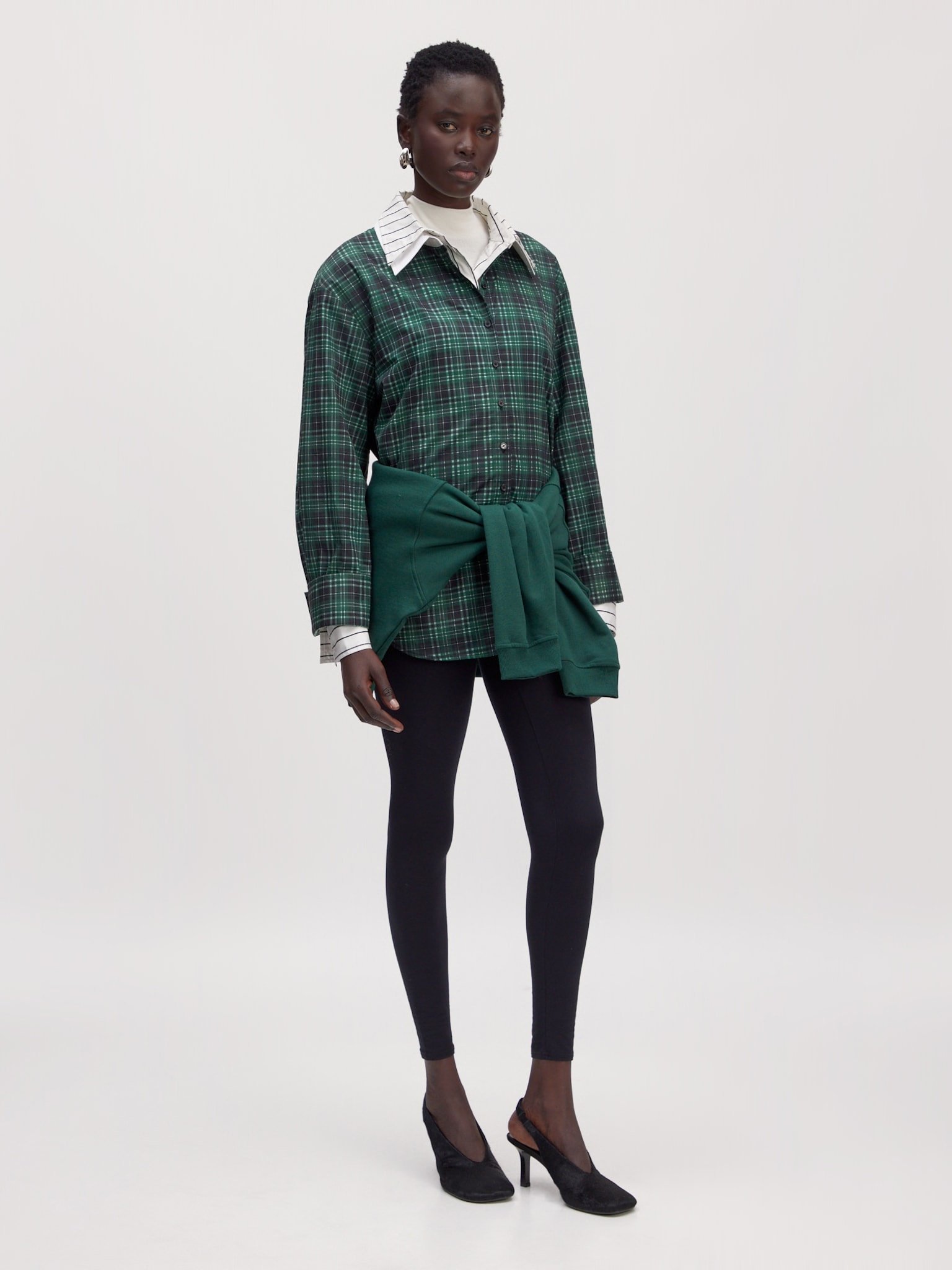 EDITED Kelly Shirt Green Check