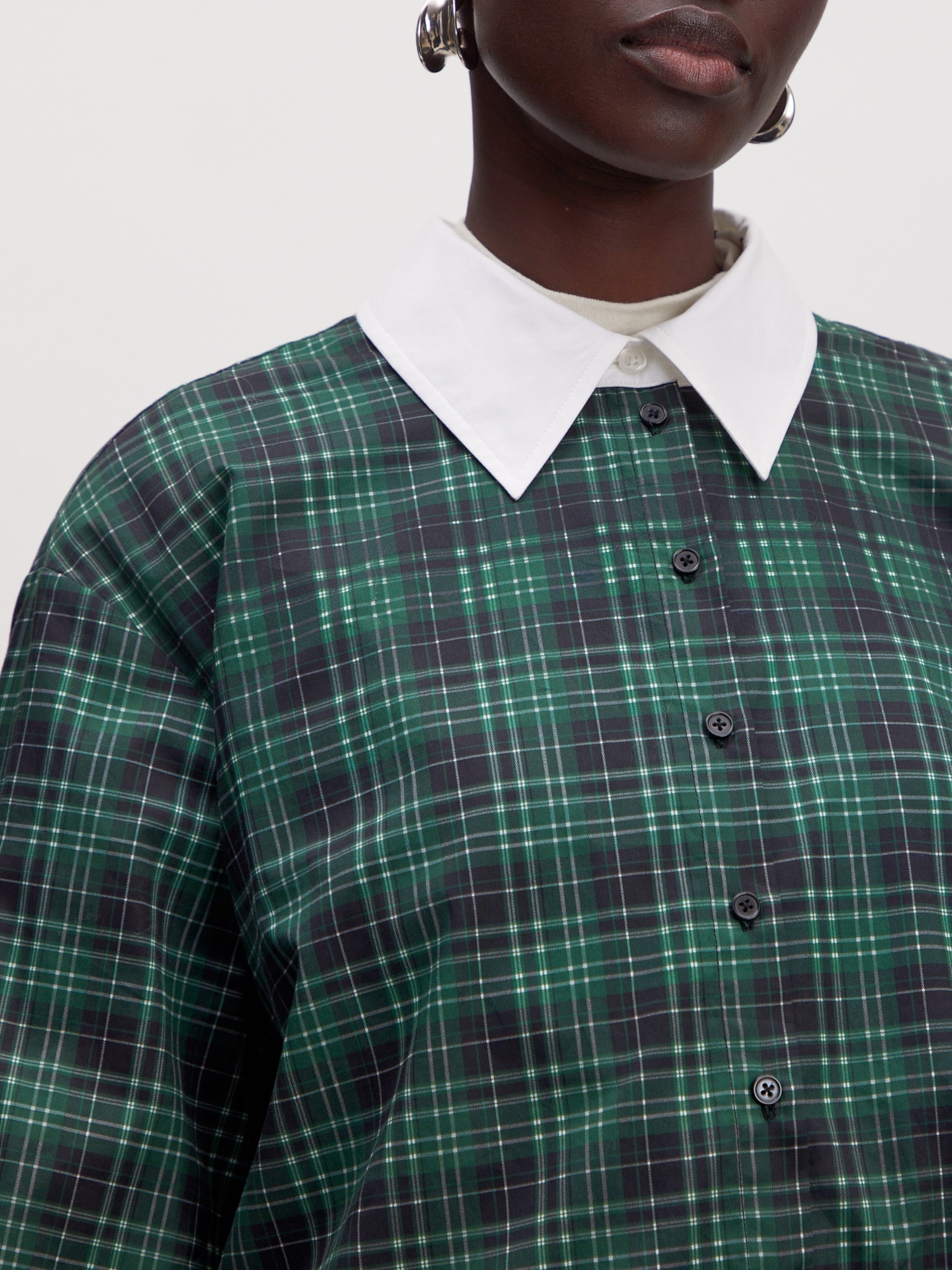 EDITED Kelly Shirt Green Check