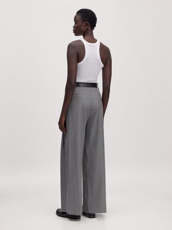 EDITED Lanea Trousers Grey Check