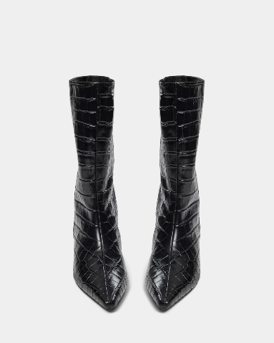 SOFIE SCHNOOR Hella SW Croco Boot Black