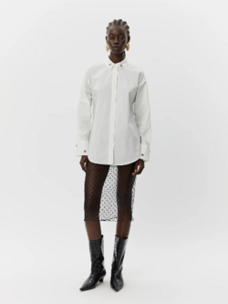 SOFIE SCHNOOR AdaleneSW Shirt White Collar Detail