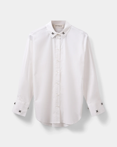 SOFIE SCHNOOR AdaleneSW Shirt White Collar Detail