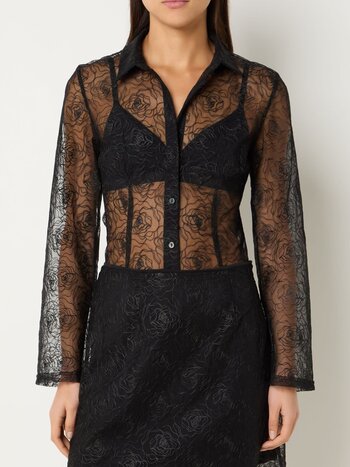 MODSTROM RoccoMD Long Black Shirt