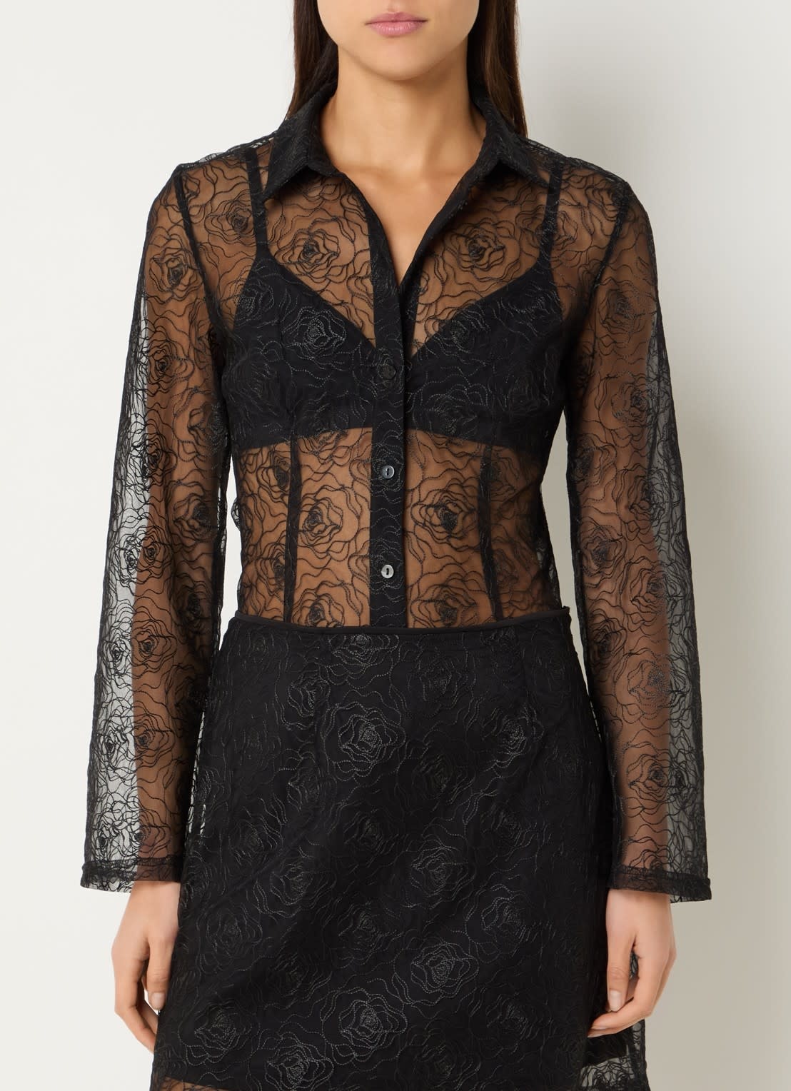 MODSTROM RoccoMD Long Black Shirt