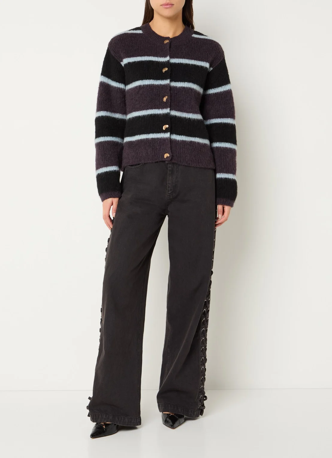 MODSTROM RafaelMD Shirt Stripe Cardigan