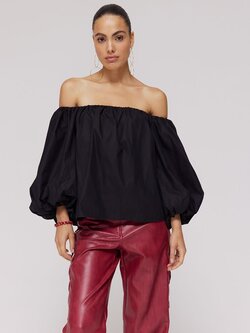 HARPER & YVE Lauren Blouse Black