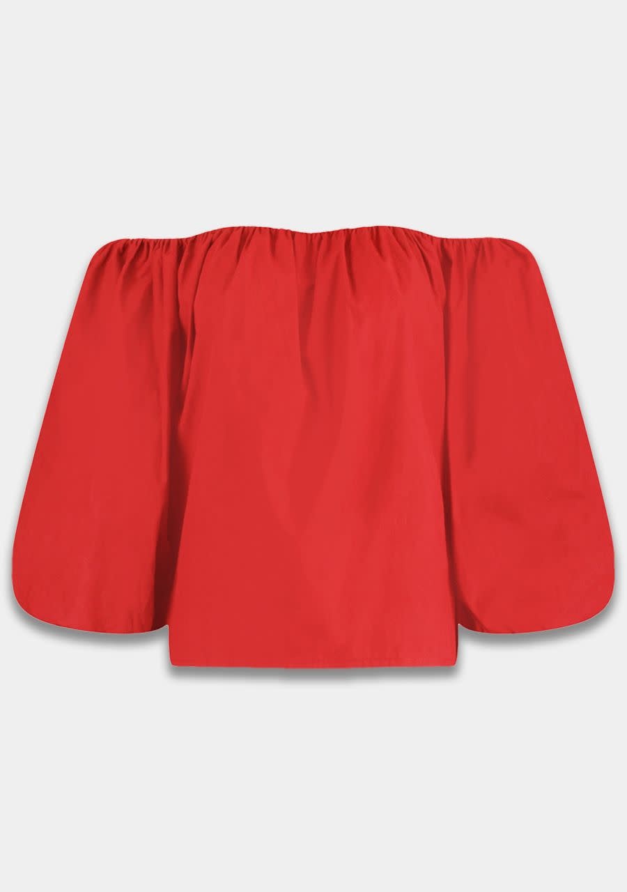 HARPER & YVE Lauren Blouse Red