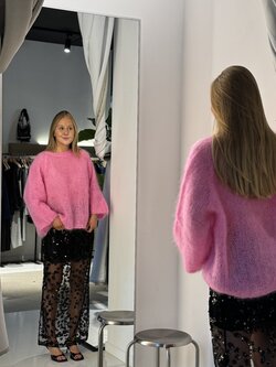 MM Anna Mohair Sweater Pink