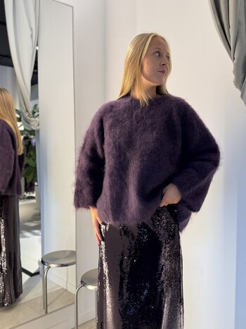 MM Copy of Anna Mohair Sweater Pink