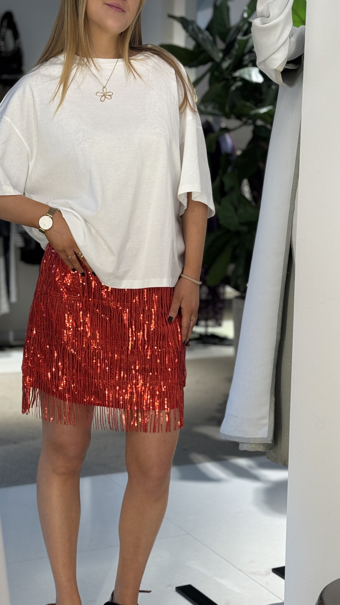 HARPER & YVE Balou Skirt Poppy Red