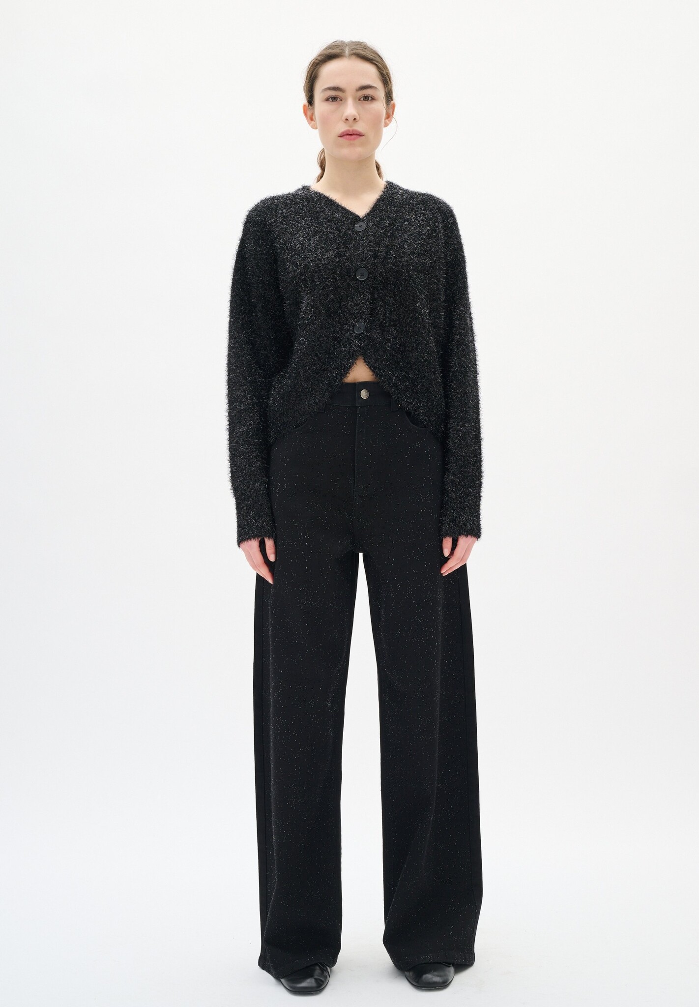 INWEAR AaliaIW Bacca Jeans Black Studs