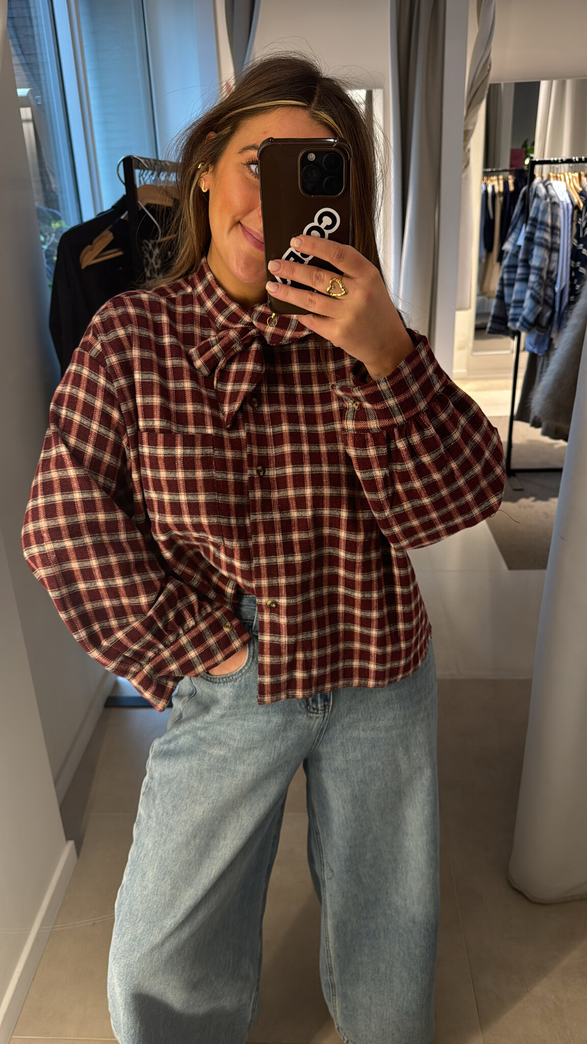 MM Chemise Checkered Red