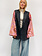 REBELLE Kimono Blazer Navy Pink S/M