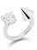BILLION AVENUE Copy of Spike Diamond Ring Gold