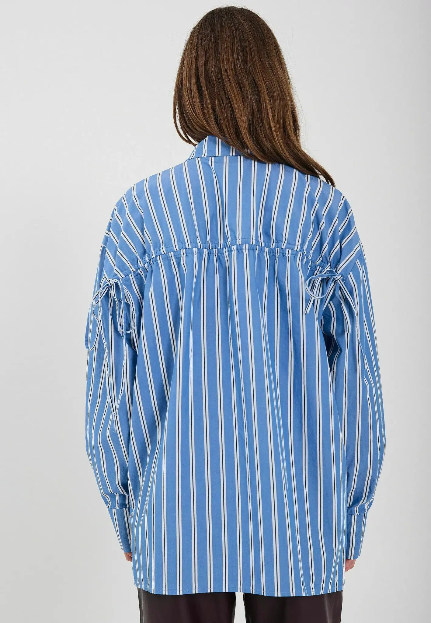 NORR Maloa Shirt Blue Stripes