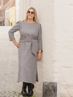 Roma Dress Long Carreaux