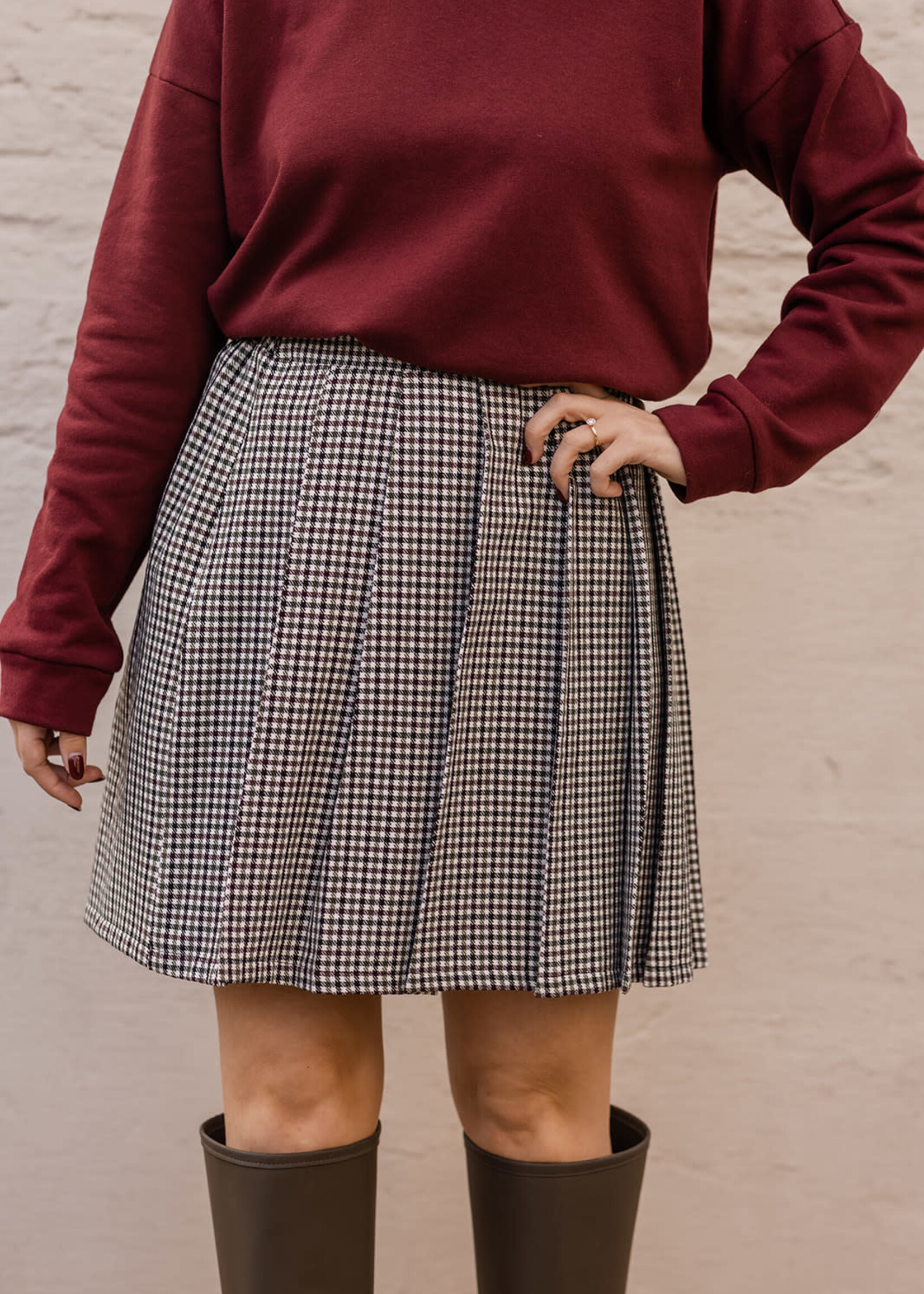 Laure Skirt Carreaux