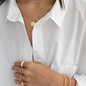 Ginette Oval Pinky Ring Gold Ginette Oval Pinky Ring Gold