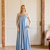 Hepburn Long Dress Ice Blue Hepburn Long Dress Ice Blue