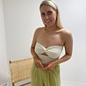 Annabelle Twist Bardot Knit Top Cream Annabelle Twist Bardot Knit Top Cream