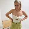 Annabelle Twist Bardot Knit Top Cream Annabelle Twist Bardot Knit Top Cream