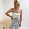 Lara Bandeau Top Offwhite Lara Bandeau Top Offwhite