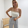 Lara Bandeau Top Offwhite Lara Bandeau Top Offwhite
