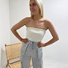 Lara Bandeau Top Offwhite Lara Bandeau Top Offwhite