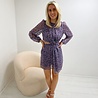 Jill Short Cut Out Dress Purple Jill Short Cut Out Dress Purple