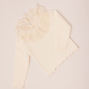 Rachelle Frill Tee Ivory Rachelle Frill Tee Ivory