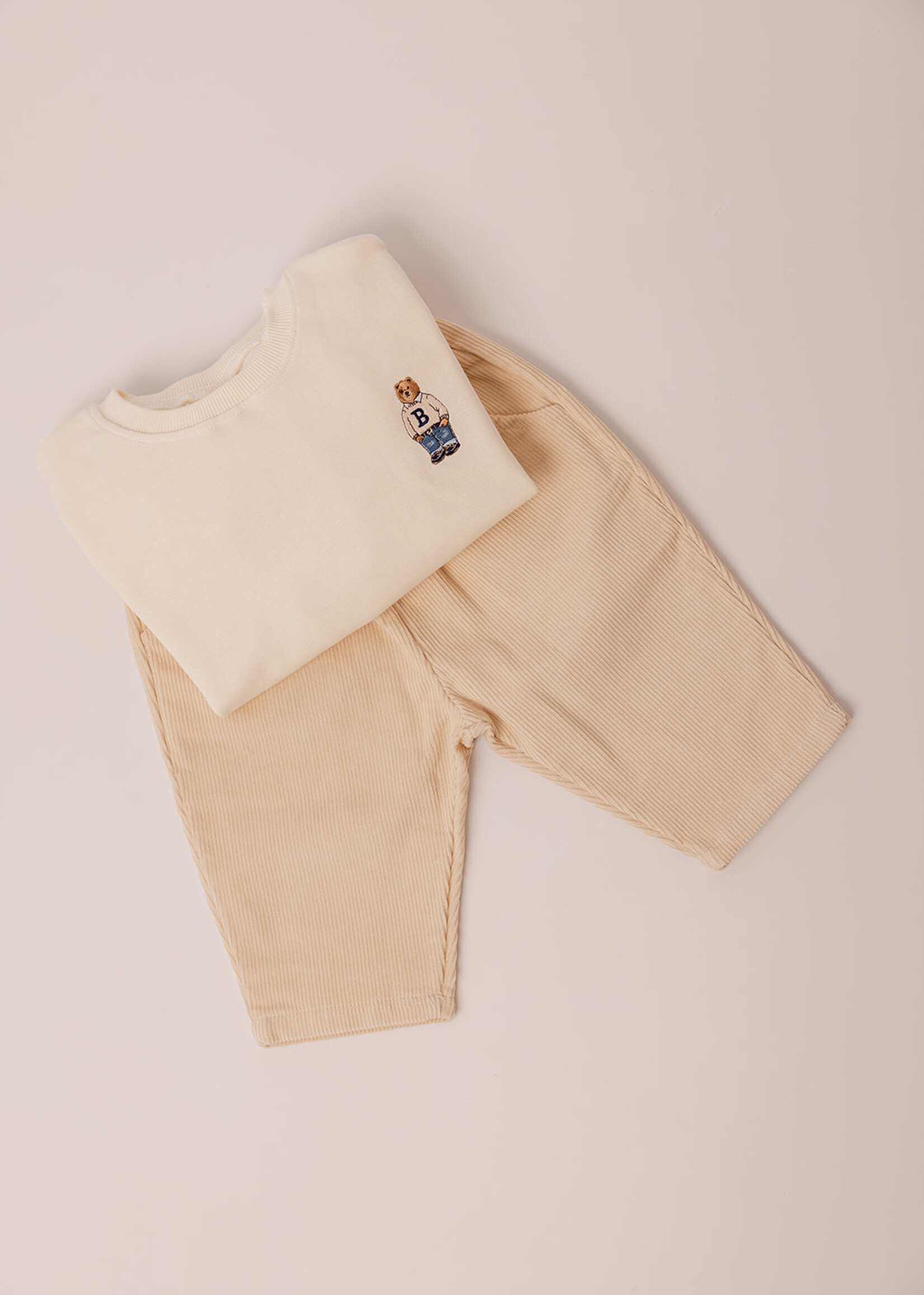 Lewis Baggy Pants Crème