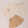 Juline Skirt Beige Juline Skirt Beige