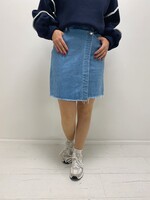 Romée Wrap Jeans Skirt