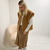 Renée Midi Satin Skirt Camel Renée Midi Satin Skirt Camel