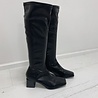 Louize Black Knee Boots Louize Black Knee Boots